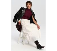 MAI STUDIOS CO. Women's Anvers Crop in Burgundy | Size: Small MAI STUDIOS CO. Burgundy S