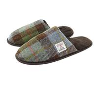 Maia Gifts MacLeod Tartan Tweed Slippers in Size UK 10 (EU 45)