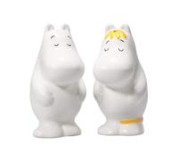 Maia Gifts Moomin 'Hug' Shaped Salt & Pepper Shakers (SALTMO01), White