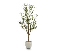 Maia Shop | Artificial Olive Tree | Decorative Artificial Plants | Fruit Trees | Measurements: 105 x 50 cm | Artificial Plant | Decoration | Minimalist