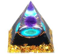 MAIBAOTA 2.4" Healing Crystals Amethyst Obsidian Energy Tower Gifts for Beginners Protection Energy Reiki Spiritual Balancing Meditation Chakra Positive Crystal