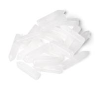 MAIBAOTA Clear Crystal Healing Crystals Gifts Wands Hexagonal Pointed Gemstones Set Bulk for Women Beginner Chakra Stones Nature Reiki Spiritual Energy Balancing Protection Crystal 10pcs