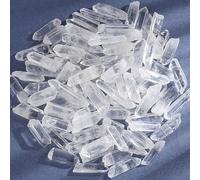 MAIBAOTA Clear Quartz Healing Crystal Points 0.22lb Natural Bulk Tumbled Raw Crystals Stones Chips Reiki Balancing Spiritual DIY Meditation Divination Gemstones 0.78"-1.57"