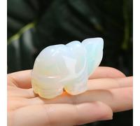 MAIBAOTA Opalite Crystal Turtle Figurines Opal Travel Turtles Statue Crystals Gifts for Women Ornaments for Bedroom Office Desk Decor