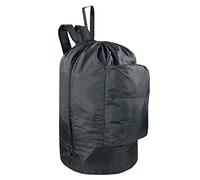 MAIBGALH Laundry Bag Backpack with Shoulder Straps and Pocket, Machine Washable Laundry Backpack, Backpack Clothes Hamper Bag Heavy Duty with Drawstring Closure for Travel, College, Laundromat,