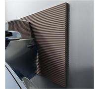 MaiBuL LNNW Car Parking Protector Garage Wall Protector, Proof Corners Edges Safety Bumper, Furniture Guards, Soft Extra-Wide Foam Padding for garages and warehouses(Braun,16.4ft/5m)