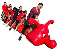 MaiBuL LNNW Outdoor Team Play Red yellow Field Day Outdoor Teamwork Game, Team Building Improve Relationship Activity Game Team Sports Toys(12seats)