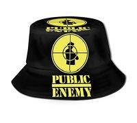 maichengxuan Public Enemy Unisex Unisex Bucket hat Outdoor UV Protection Fisherman hat