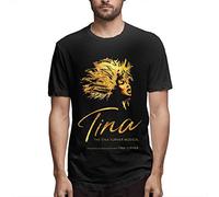 maichengxuan Tina - The Tina Turner Musical Men Black Popular Tshirt