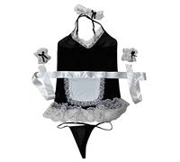 Maid Costume for Women, Sexy Outfit Sexy Maid Servant Cosplay Lingerie Set Girls Cute Costume Outfit Set Lolita French Apron Fancy Dress Dress Up For The Bedroom |
