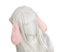 Maid Hair Band Lovely Ruffle Lace Rabbits Ear Headpiece Trendy Hair Accessories For Cosplay And Fashionable Outfits Women’s Fashion Headwear