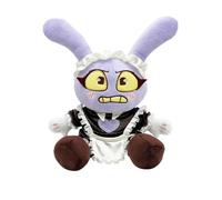 Maid Jax Plush Doll, Purple Bunny Character, 28 cm, Soft Toy with Maid Outfit