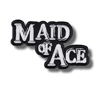 Maid of Ace Band Patch Badge Embroidered Iron on Applique