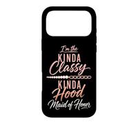 Maid Of Honor Kinda Classy Kinda Hood Wedding Gift Case for iPhone 17 Pro Max