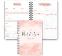 Maid of Honor Planner - Wedding Planning Organizer for Bridesmaids | Bachelorette & Bridal Shower | Matron of Honor, 120gsm Premium Paper, Soft Touch Cover | Wedding Checklists & More | A5 Pink