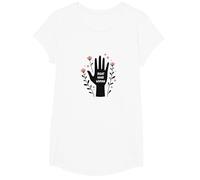 Maid of Honor Right Hand Woman Wedding Party Gift T-Shirt, Girls, White, Medium