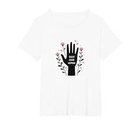 Maid of Honor Right Hand Woman Wedding Party Gift T-Shirt, Women's Plus, White, 2X