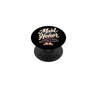 Maid Of Honor Willing To Throw Hands Funny Wedding Gift PopSockets Adhesive PopGrip