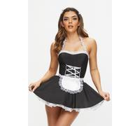 Ann Summers Maid To Pleasure, Size: Medium, Black - Maid playwear outfit - Halloween Party Dress-Up
