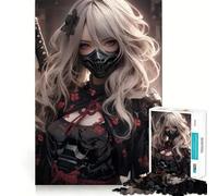 Maiden Assassin 1000-piece Puzzle for Teenagers Reason Skill Stress Relief Enjoyable Challenge Home Accent (38x26cm)
