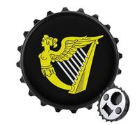 Maiden Harp Flag Fashion Bottle Opener Beer Cap Shape Fridge Magnets Can Openers for Home Bar