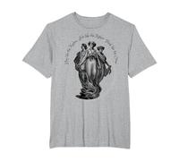 Maiden, Mother, Crone T-Shirt, Men's Big and Tall, Heather Grey, 6X Tall