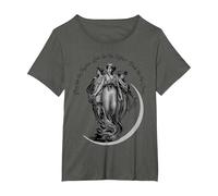 Maiden, Mother, Crone T-Shirt, Women's Plus, Asphalt Grey, 1X