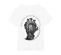 Maiden, Mother, Crone T-Shirt, Women's Plus, White, 1X