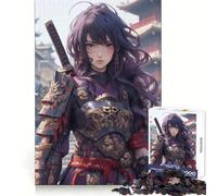 Maiden Samurai Warrior Puzzles for Teenagers 1000 Piece Reason Skill Tension Relief Enjoyable Challenge Home Display (50x75cm)