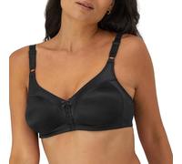 Maidenform DF3820 Women's Double Support Wire-Free Bra, Black (Noir Xbk), 38D (Manufacturer Size: 85D)