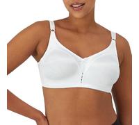 Maidenform DF3820 Women's Double Support Wire-Free Bra, White (Blanc 100), 38D (Manufacturer Size: 85D)