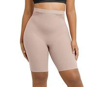 Maidenform Women's High Waist Thigh Slimmer Shapewear, Evening Blush, XL