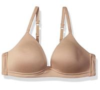 Maidenform Girls' Comfort Devotion Wirefree Bra, Opaque, Beige, 34A