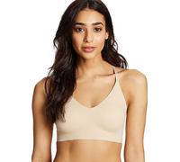 Maidenform Lace Pure Comfort V-Neck Pullover Non-Wired Full Cup Bra Latte