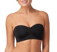 Maidenform Women's Tailored Strapless Wire Free Bra, Black, S