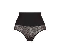 Maidenform Women's Brief Tame Your Tummy Lace Panties, Black, X-Large