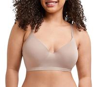 Maidenform Women's Barely There Everyday Underwire, Flex Wire No-Show T-Shirt Bra, Convertible Straps, Evening Blush, 38D