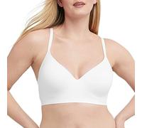 Maidenform Women's Barely There Invisible Support Underwire Bra, No Show T-Shirt Bra, White, 36B