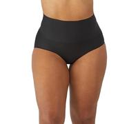Maidenform Women's Brief Tame Your Tummy Lace Panties, Black, X-Large