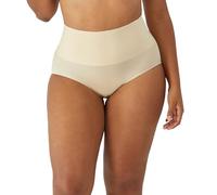 Maidenform Women's Brief Tame Your Tummy Lace Panties, Nude Transparent, S