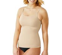 Maidenform Women's Cami Shapewear, Firm Control Shaper, Microfiber Longer Length Camisole, Latte Lift, XXXL