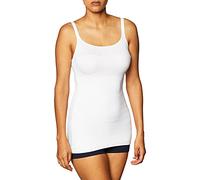 Maidenform Women's Cover Your Bases SmoothTec Shaping Camisole Camouflage, White, L