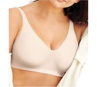 Maidenform Women's Double Support Wire-Free Bra Non, Light Beige, 40DD