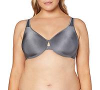 Maidenform Women's Dream Punge into Comfort Keyhole Minimiser Animal Print Everyday Bra, Grey (Silver Lining), 34DD