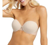 Maidenform Women's Dreamwire Multi Underwire, Strapless 6-Way Convertible Bra, Opaque, Almond, 32C