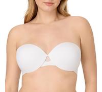 Maidenform Women's Dreamwire Multi Underwire, Strapless 6-Way Convertible Bra, Opaque, White, 34B