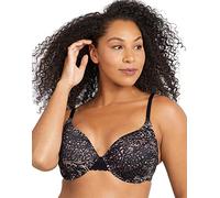 Maidenform Women's Dreamwire Underwire, Poke Push, Moderate Coverage, Convertible T-Shirt Bra, Wild Camo Print-Black, 38C