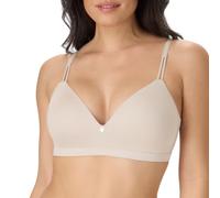 Maidenform Women's, Everyday Luxe T-Shirt, Wireless Convertible Bra, Opaque, Beige Bisque, 36B