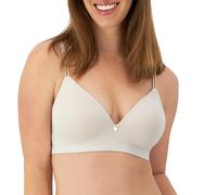Maidenform Women's, Everyday Luxe T-Shirt, Wireless Convertible Bra, Opaque, Beige Bisque, 38C