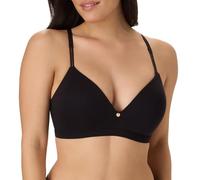 Maidenform Women's, Everyday Luxe T-Shirt, Wireless Convertible Bra, Opaque, Black, 36C